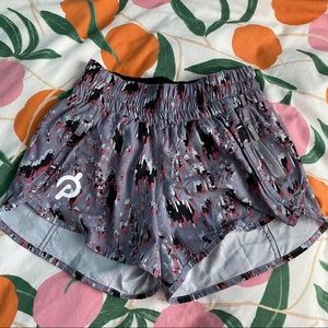 PELOTON X LULULEMON TRACKER SHORTS